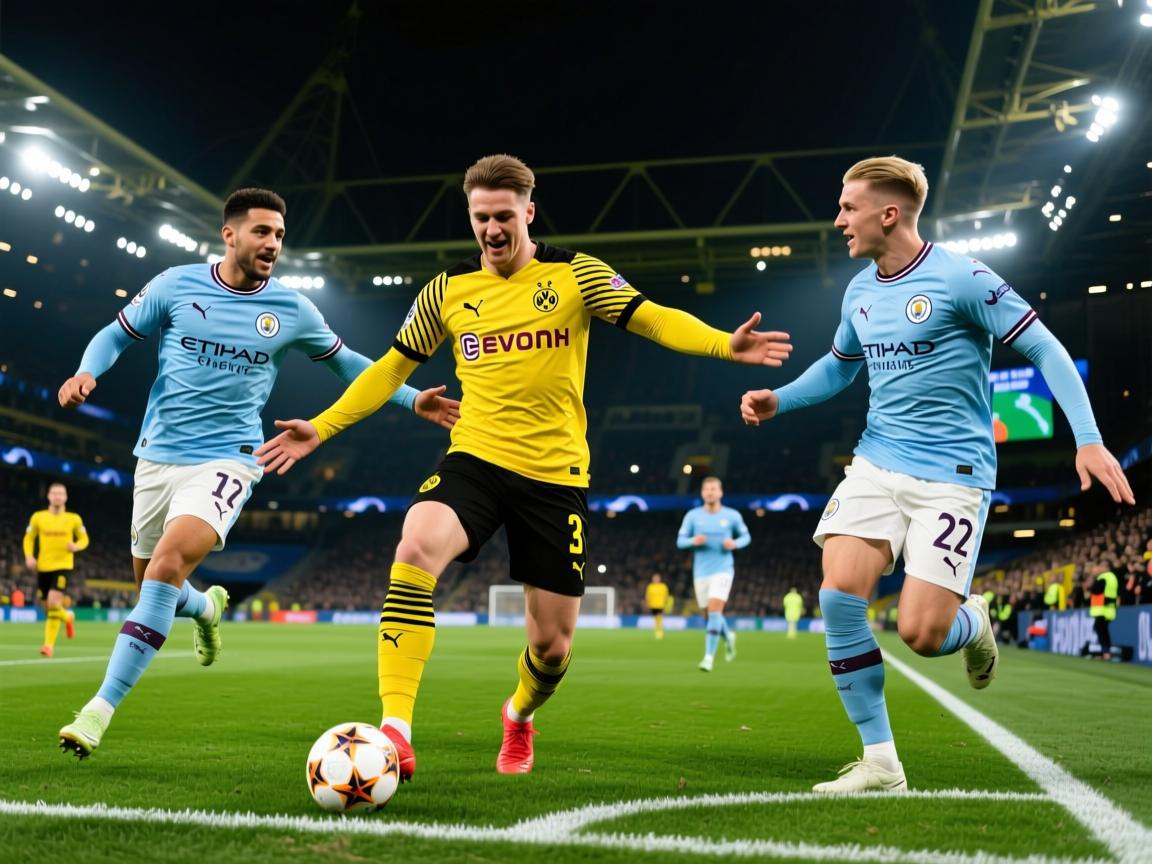 多特蒙德赢下曼城，晋级欧冠四强  第2张